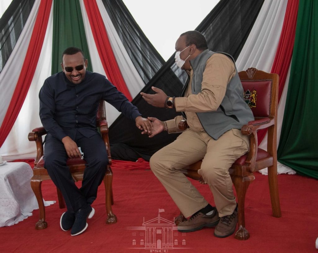 uhuru ethiopian pm abiy