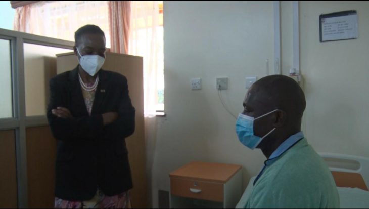monica juma visits troops