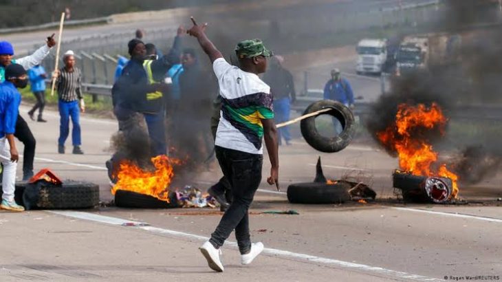 south africa violence